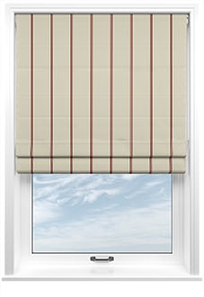 The British Stripe Co. Victoria, Highlands No.1 - Roman Blind